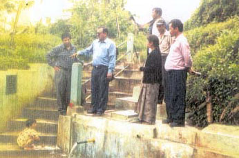 visiting entry point activity at Madan Mawkhar