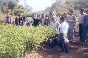 Training cum Exposure trip of farmers from Umiew Micro Watershed 