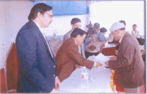 best Stall display in the Meghalaya Day State Level Exhibition 