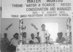 observation of "Water Month"